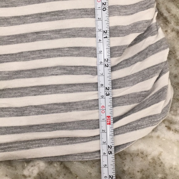 One Shoulder Stripe Fitted Top - Picture 7 of 8